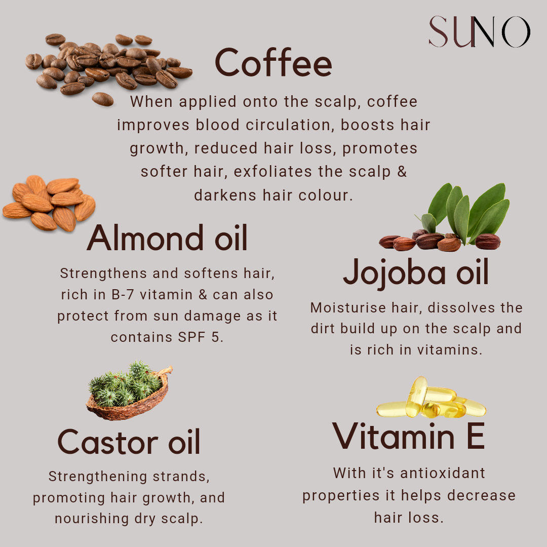 Suno- Coffee hair oil (100ml)