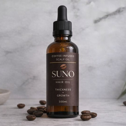 Suno Coffee Infused Scalp Oil – 100ml